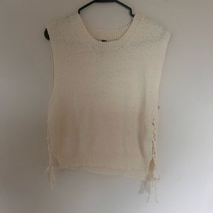 Knit crop top